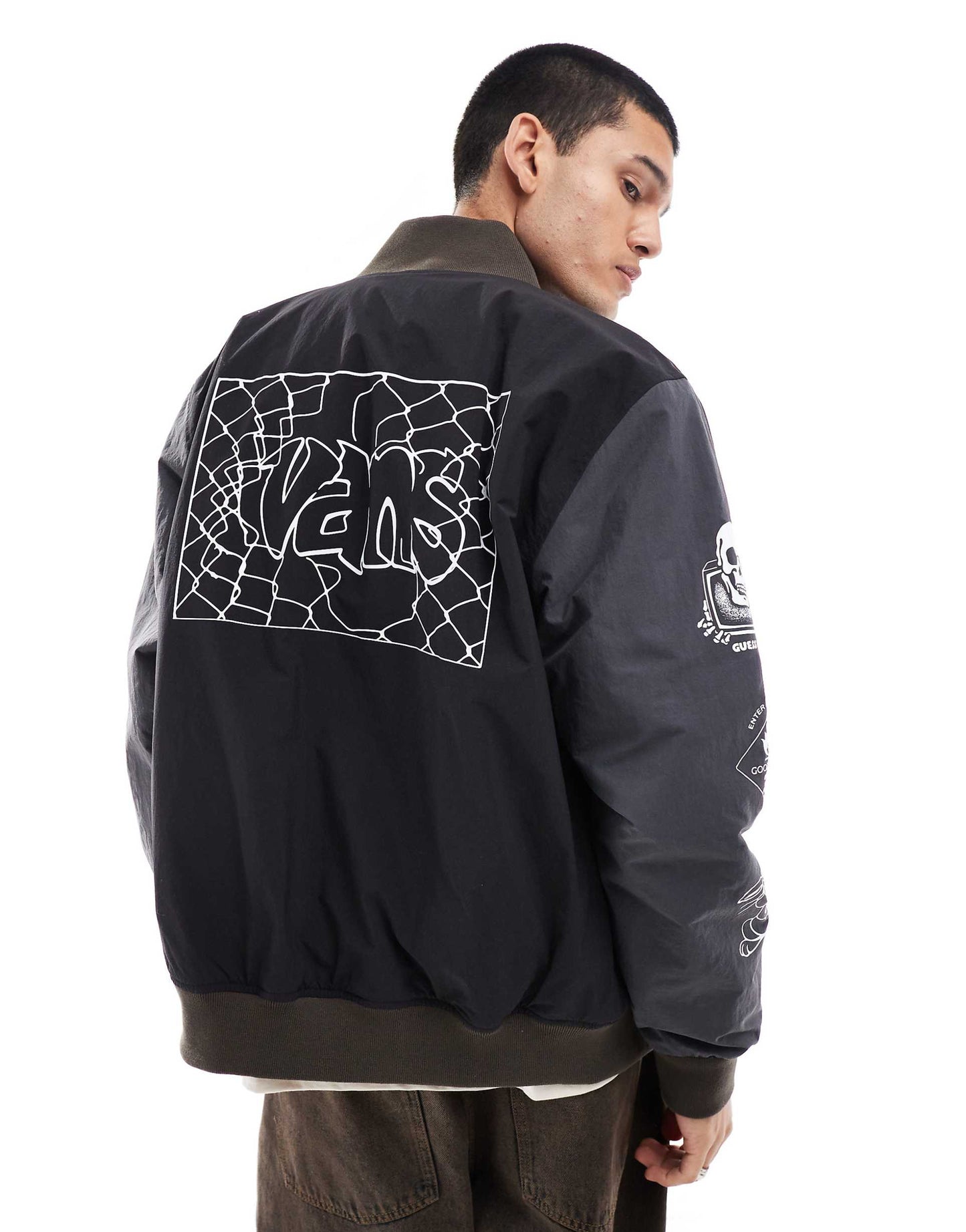 Crazy Eddy Baseball Jacket