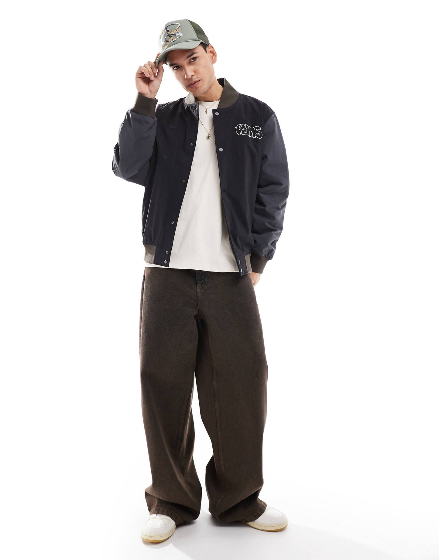 Crazy Eddy Baseball Jacket