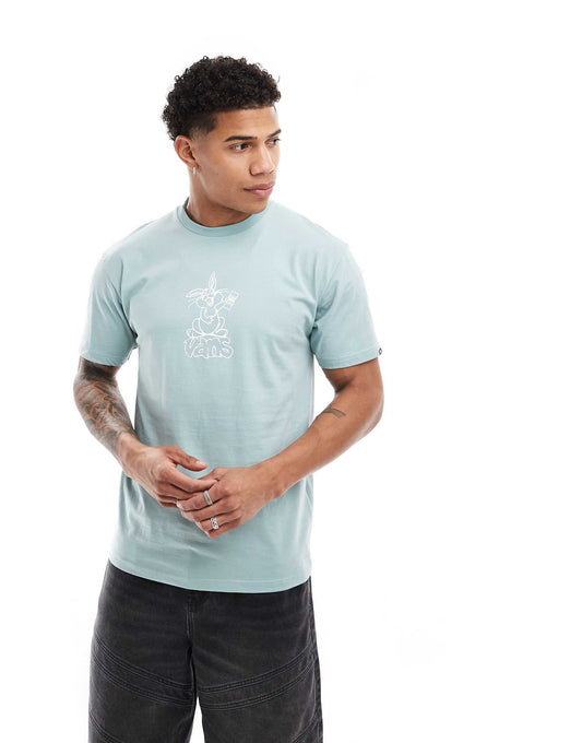 Short Sleeve T-Shirt With Back Print