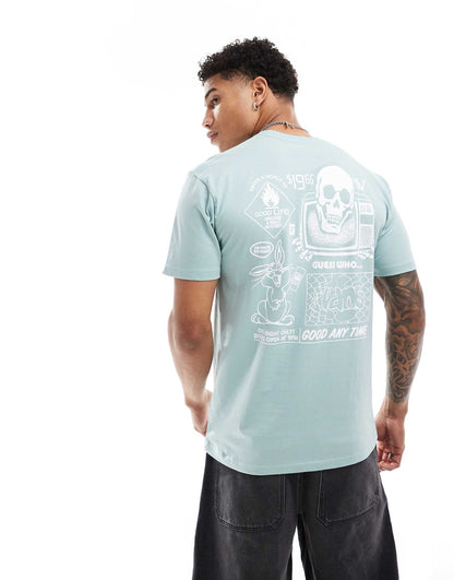 Short Sleeve T-Shirt With Back Print