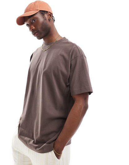 Box Fit Plain T-Shirt