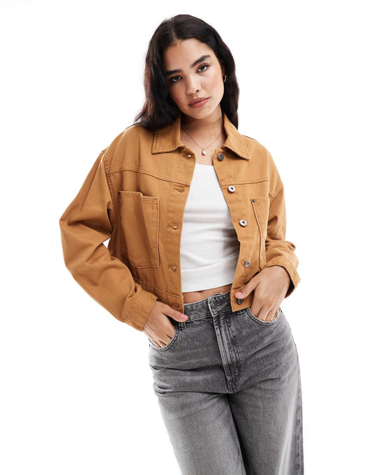 Raynes Crop Trucker Jacket