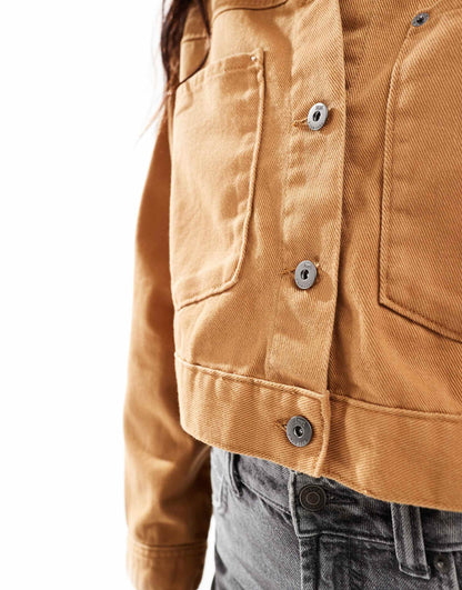 Raynes Crop Trucker Jacket