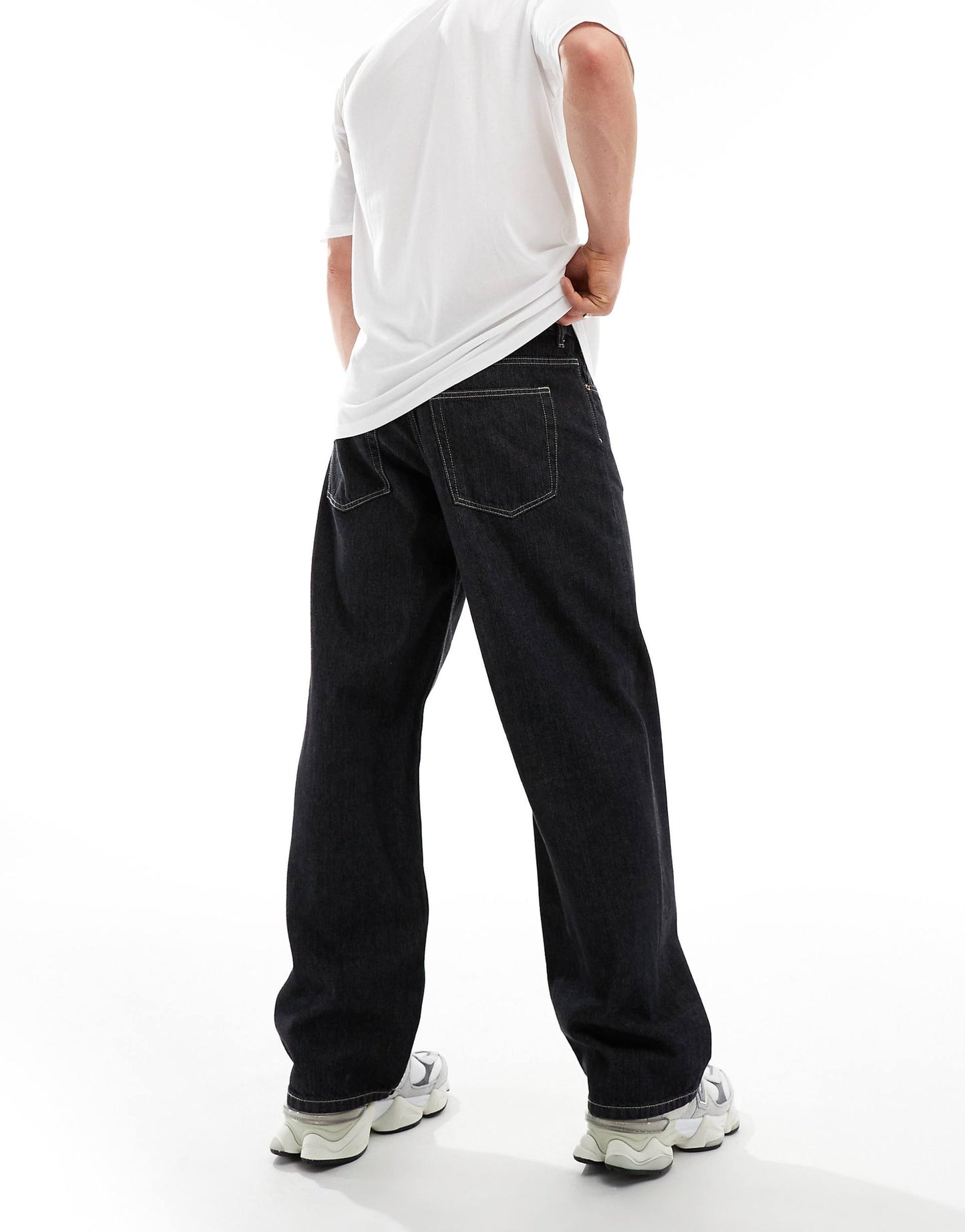 Sphere Low Waist Loose Fit Jeans