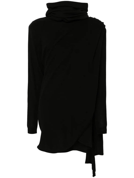 Hooded Wool Dress