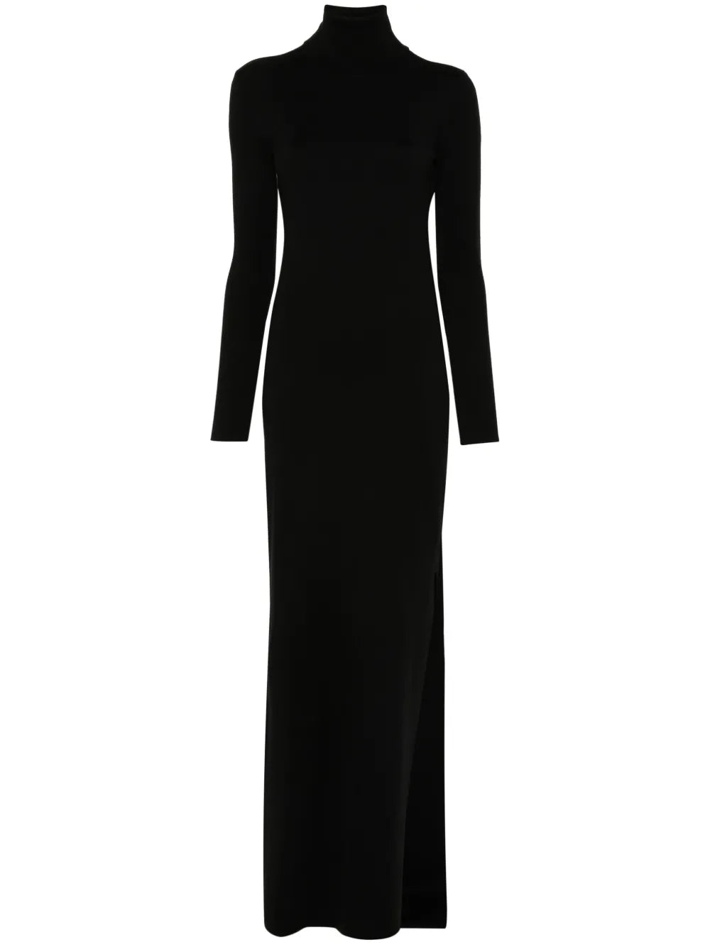 Long-Sleeve Wool Dress