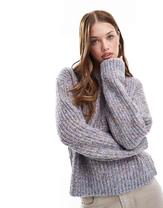 Textured Knitted Jumper