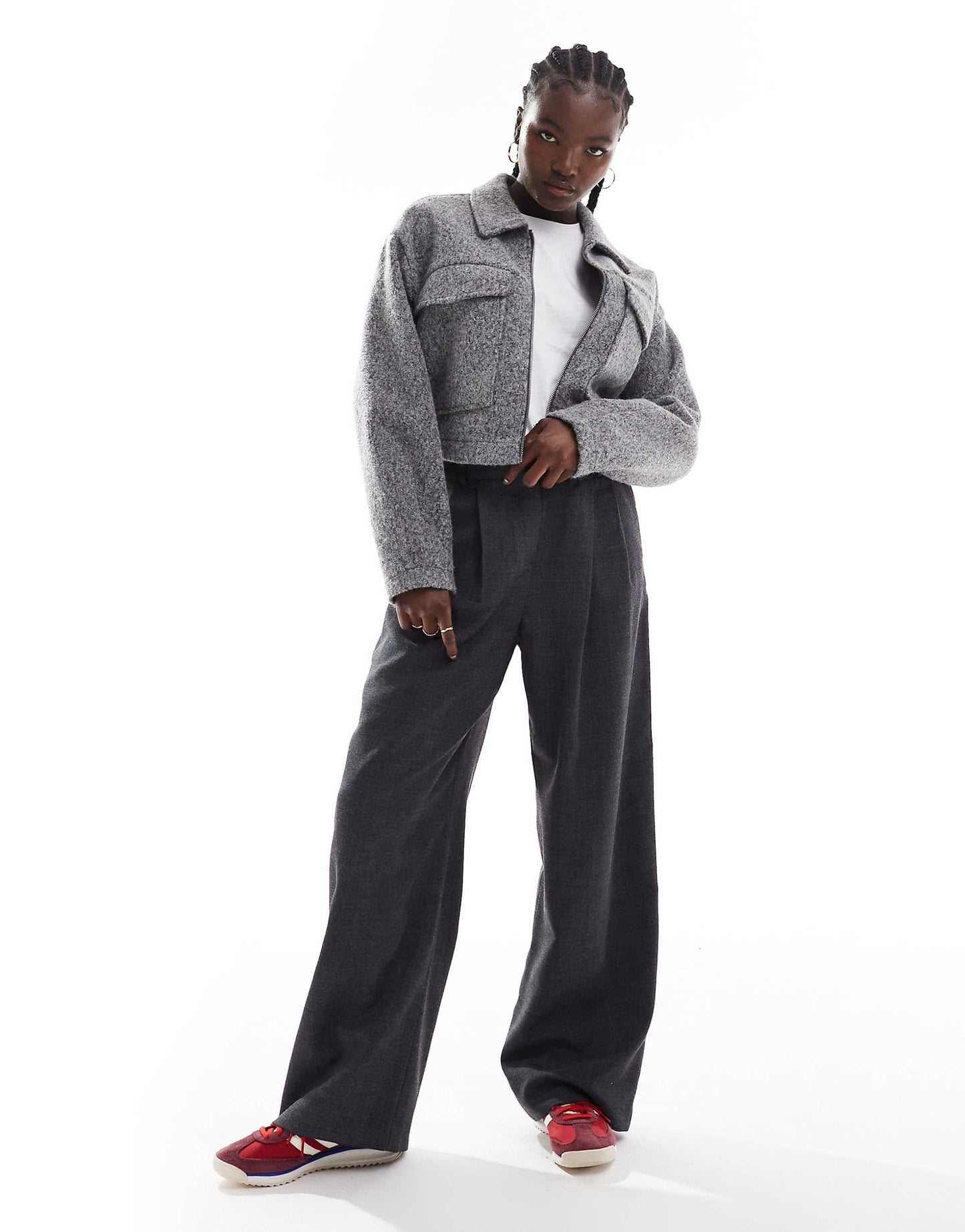 Collared Bomber Jacket