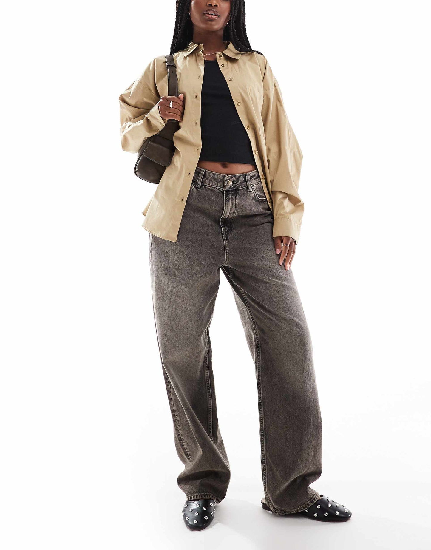 Erin Baggy Mid Rise Jeans