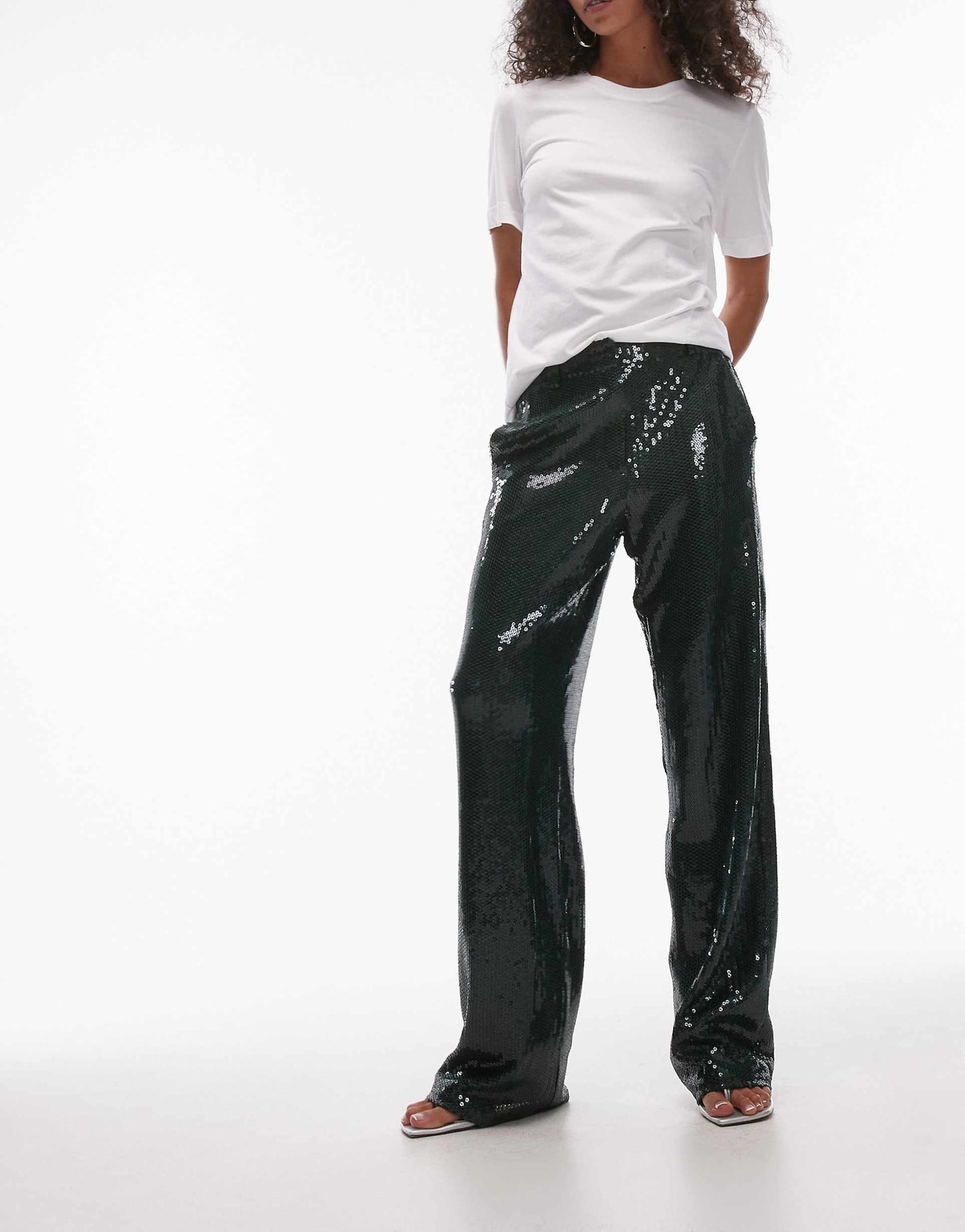 Sequin Tailored Trouser