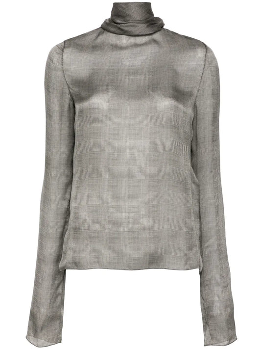 Checked Blouse