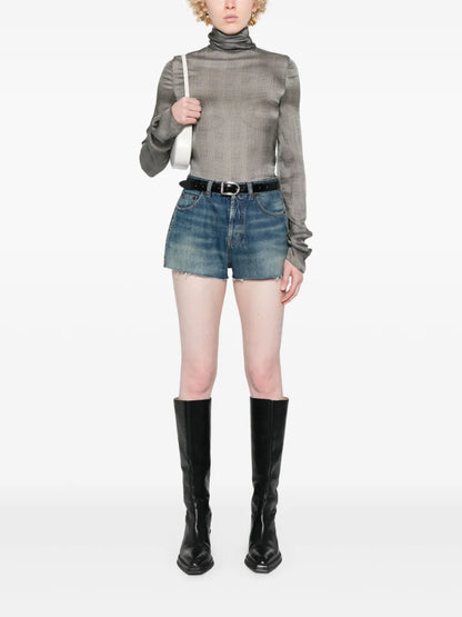 Checked Blouse