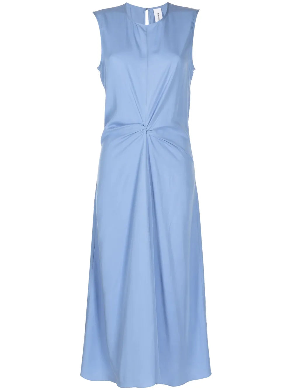 Oona Twist-Detail Midi Dress