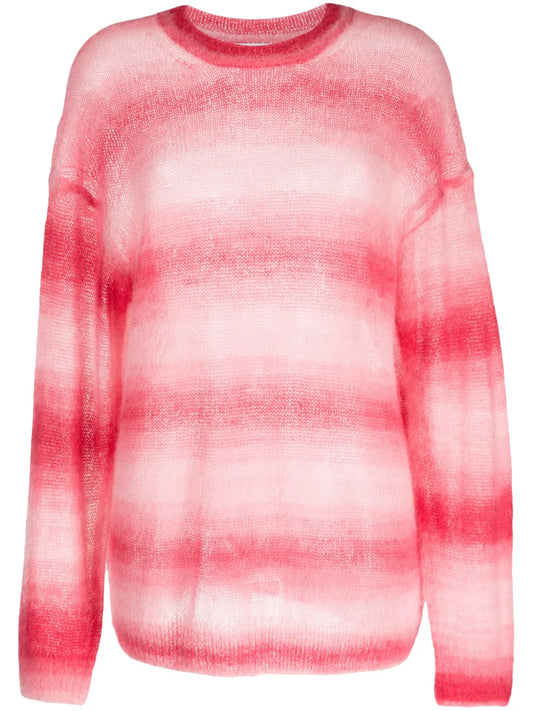 Striped Fine-Knit Jumper