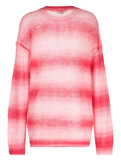 Striped Fine-Knit Jumper