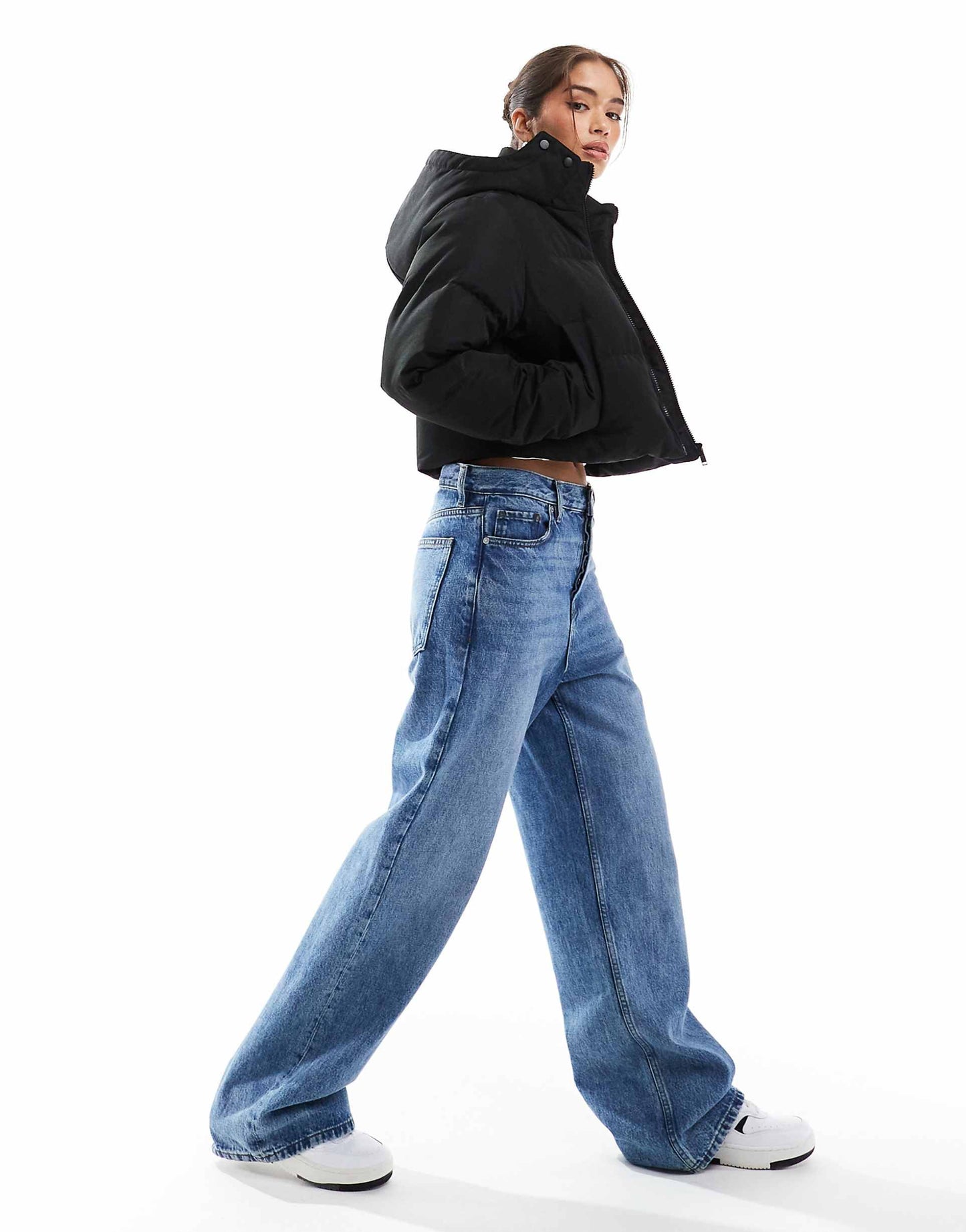 Cropped Puffer Jacket