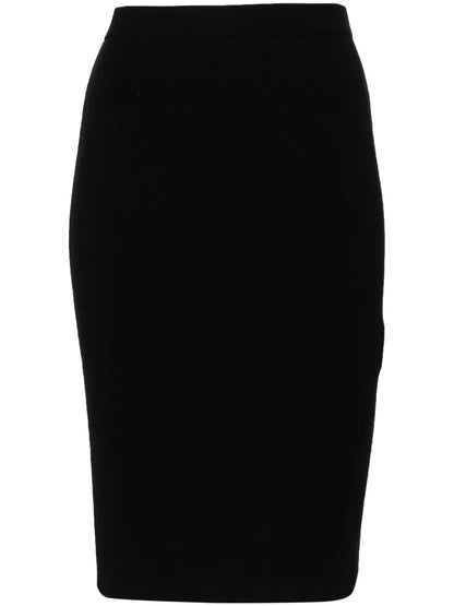 Wool Pencil Skirt