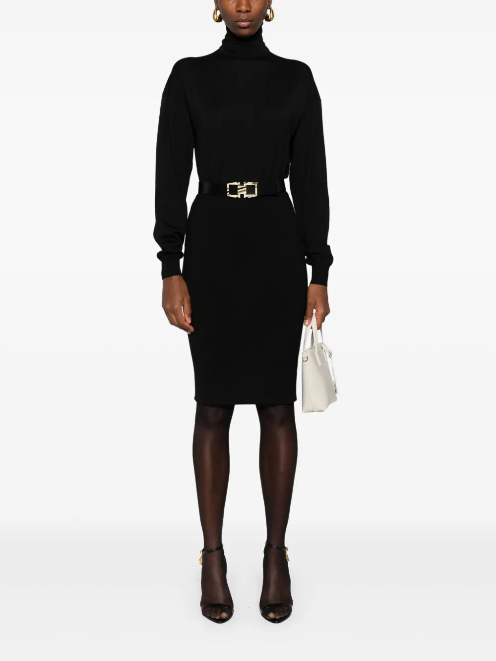 Wool Pencil Skirt
