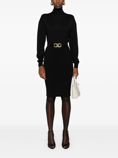 Wool Pencil Skirt