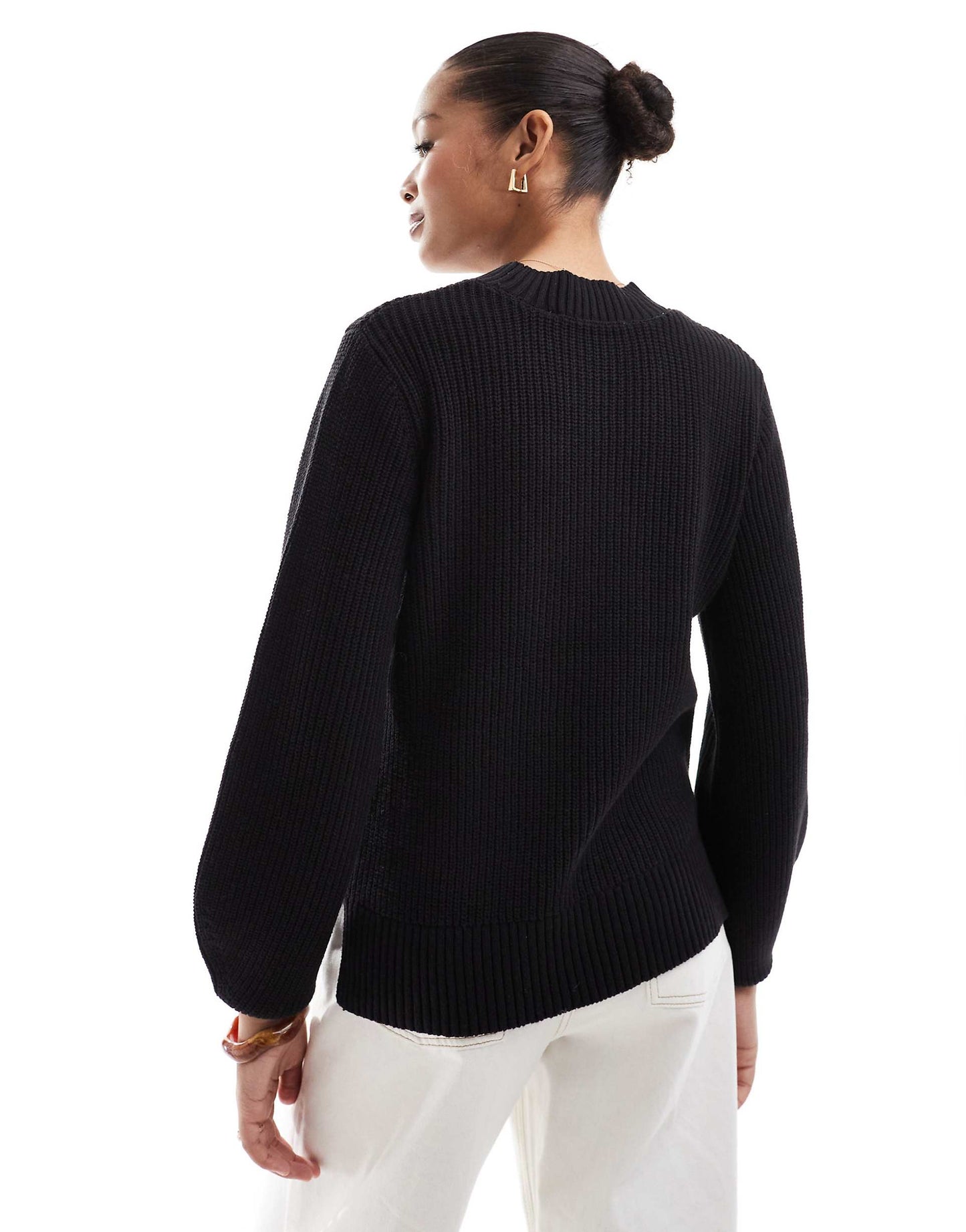 Femme Jumper With Oversized Sleeves