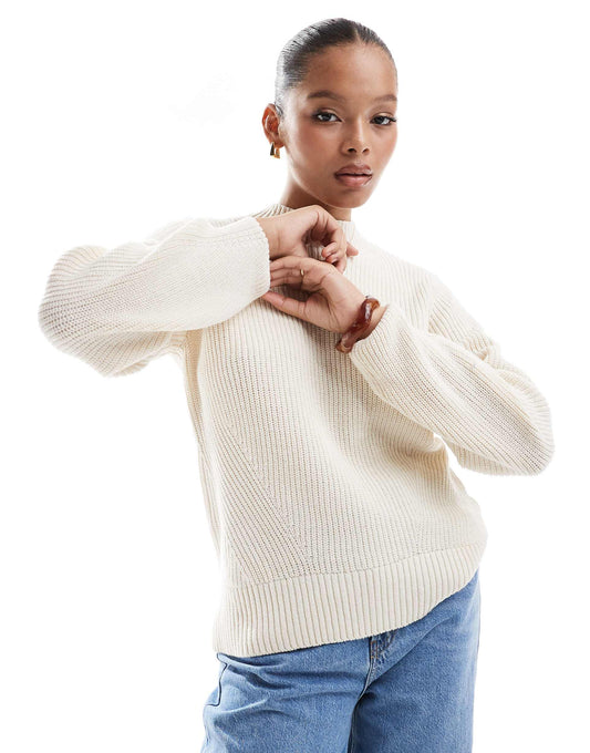 Femme Jumper With Oversized Sleeves