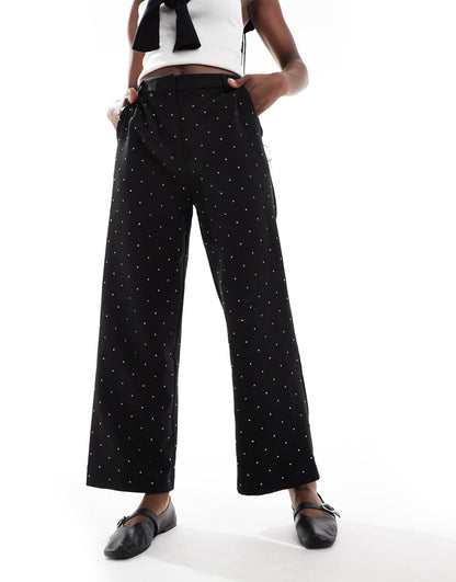 Ankle Grazer Hotfix Tailored Trouser Co-Ord