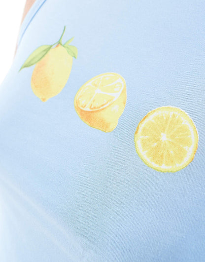 Tank Top With Sliced Lemon Graphic