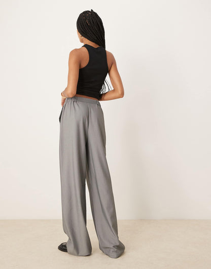 Tall Tailored Relaxed Straight Leg Trousers