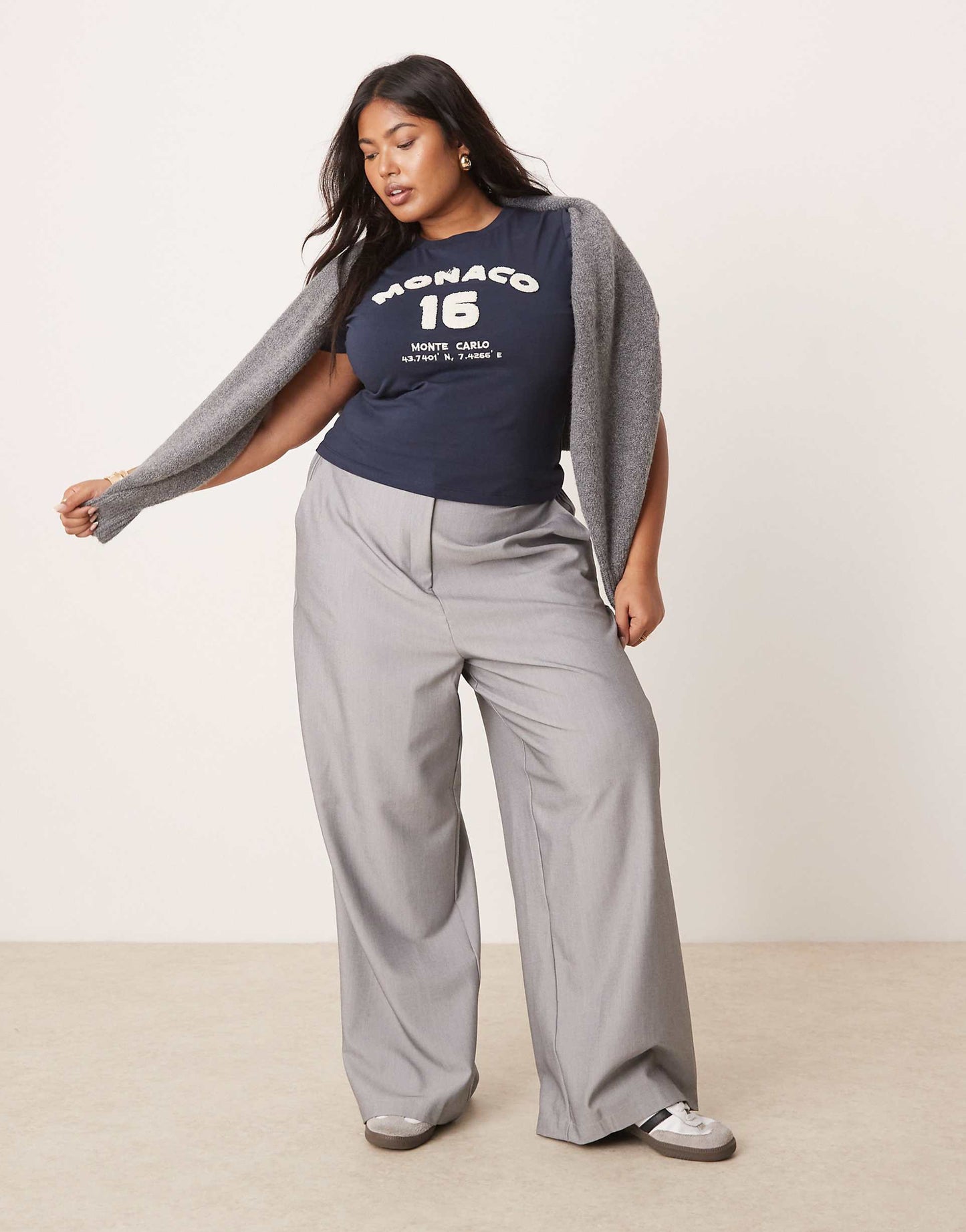 Curve Tailored Relaxed Straight Leg Trousers