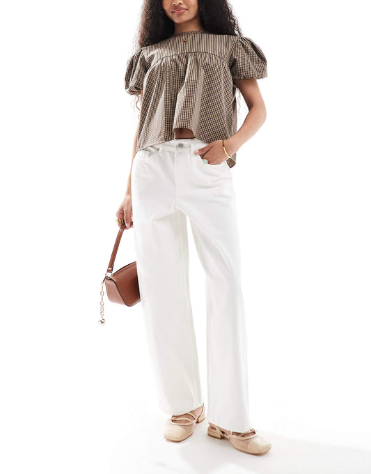 Petite Denim Baggy Jean
