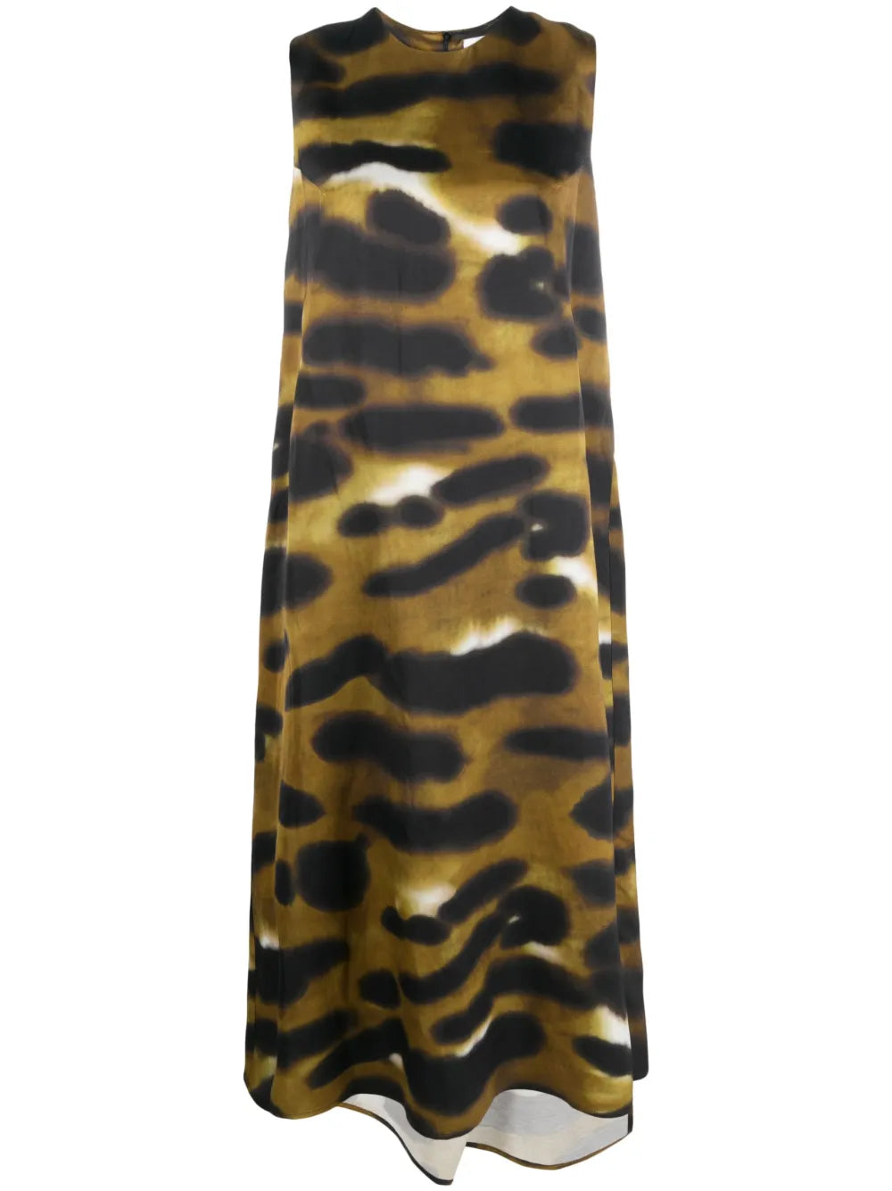 Dala Tiger-Print Midi Dress