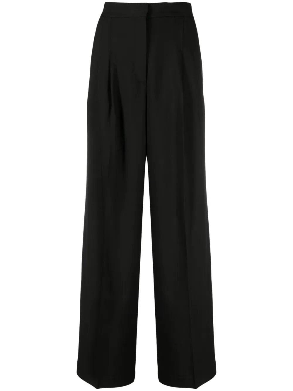 High-Waist Wide-Leg Trousers