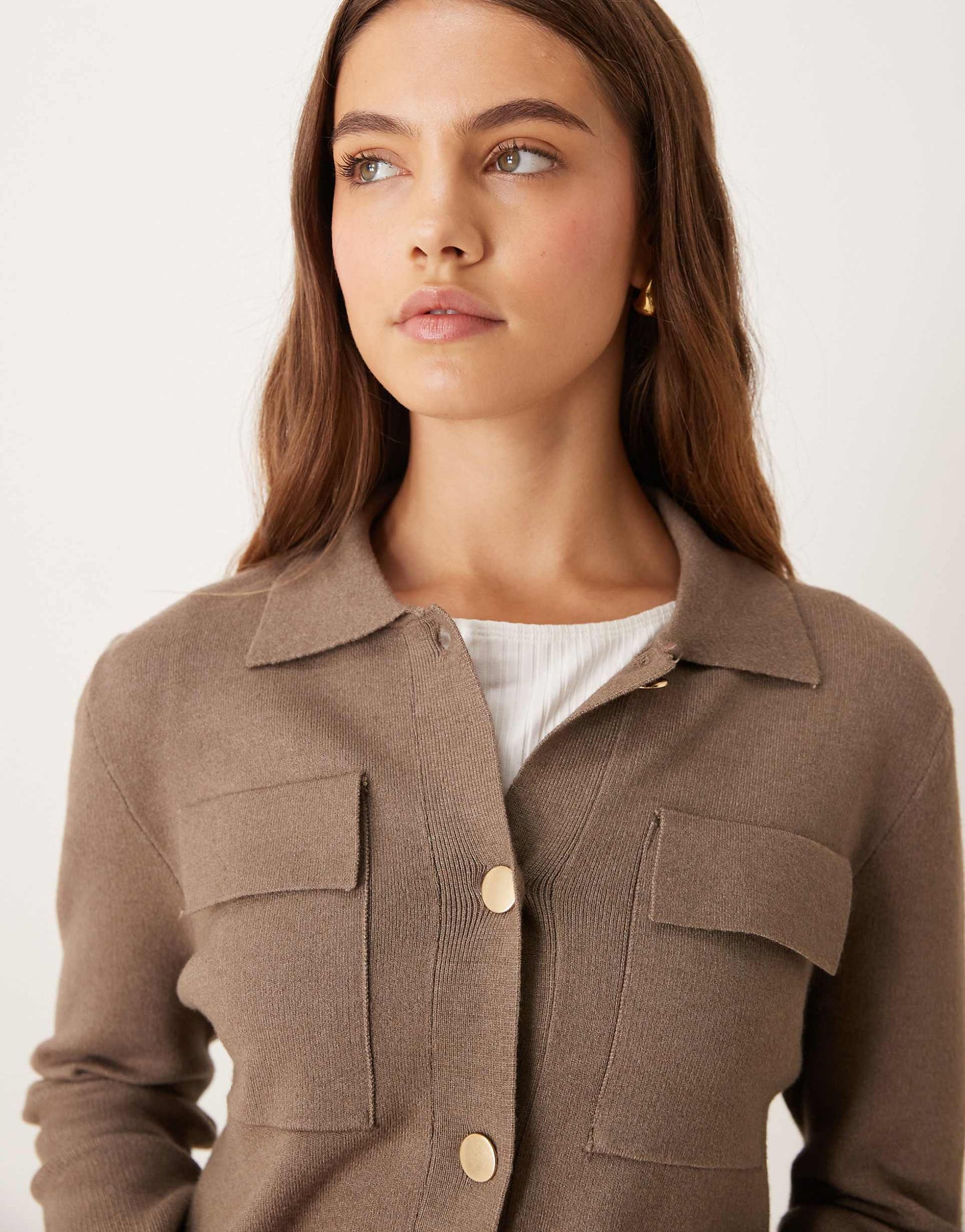 Premium Structured Knit Button Up Shirt Co-Ord