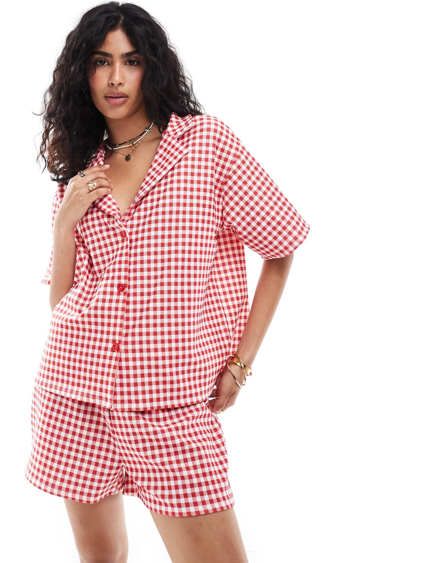 Oversized Shirt Co-Ord