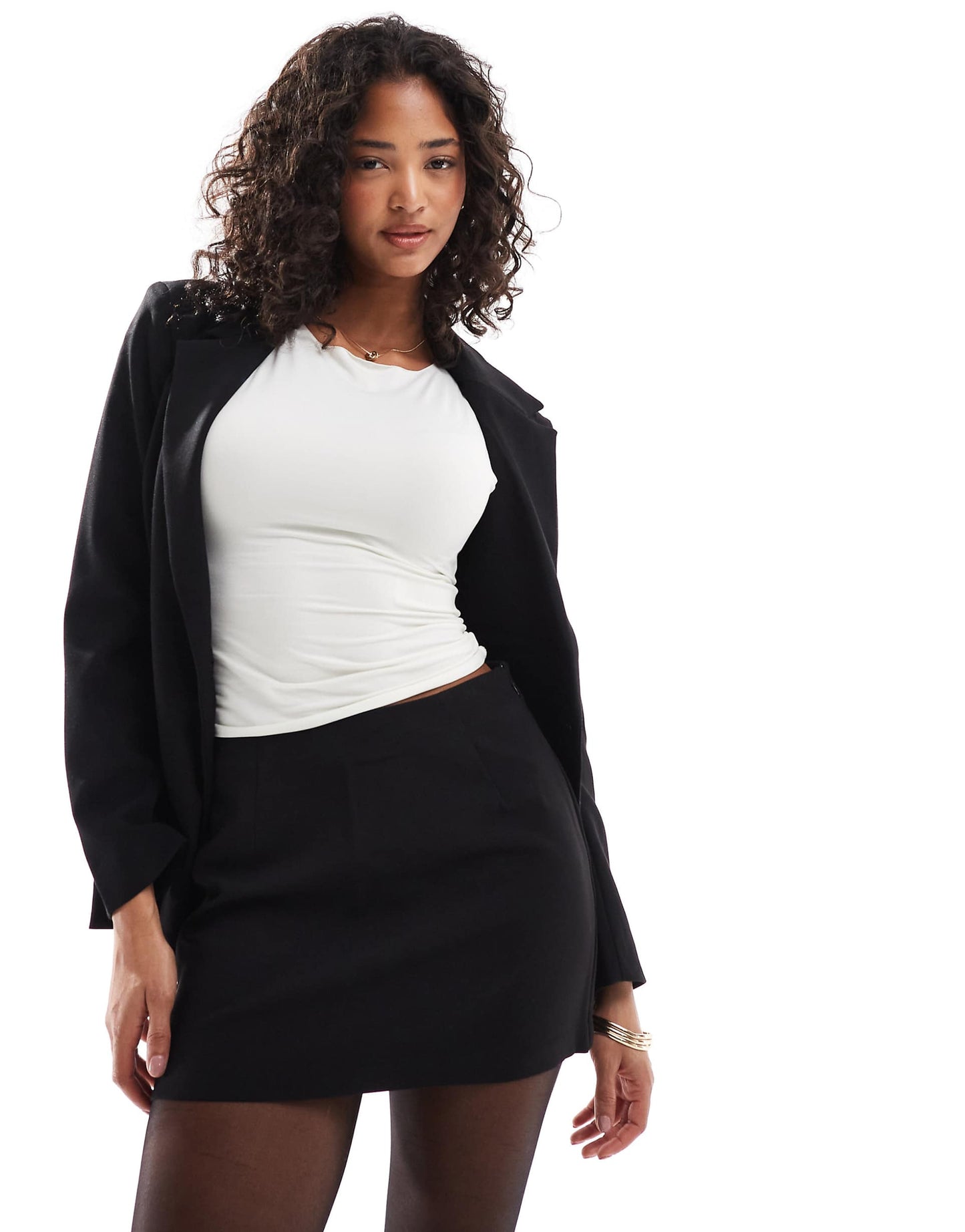 Fit And Flare Mini Skirt Co-Ord
