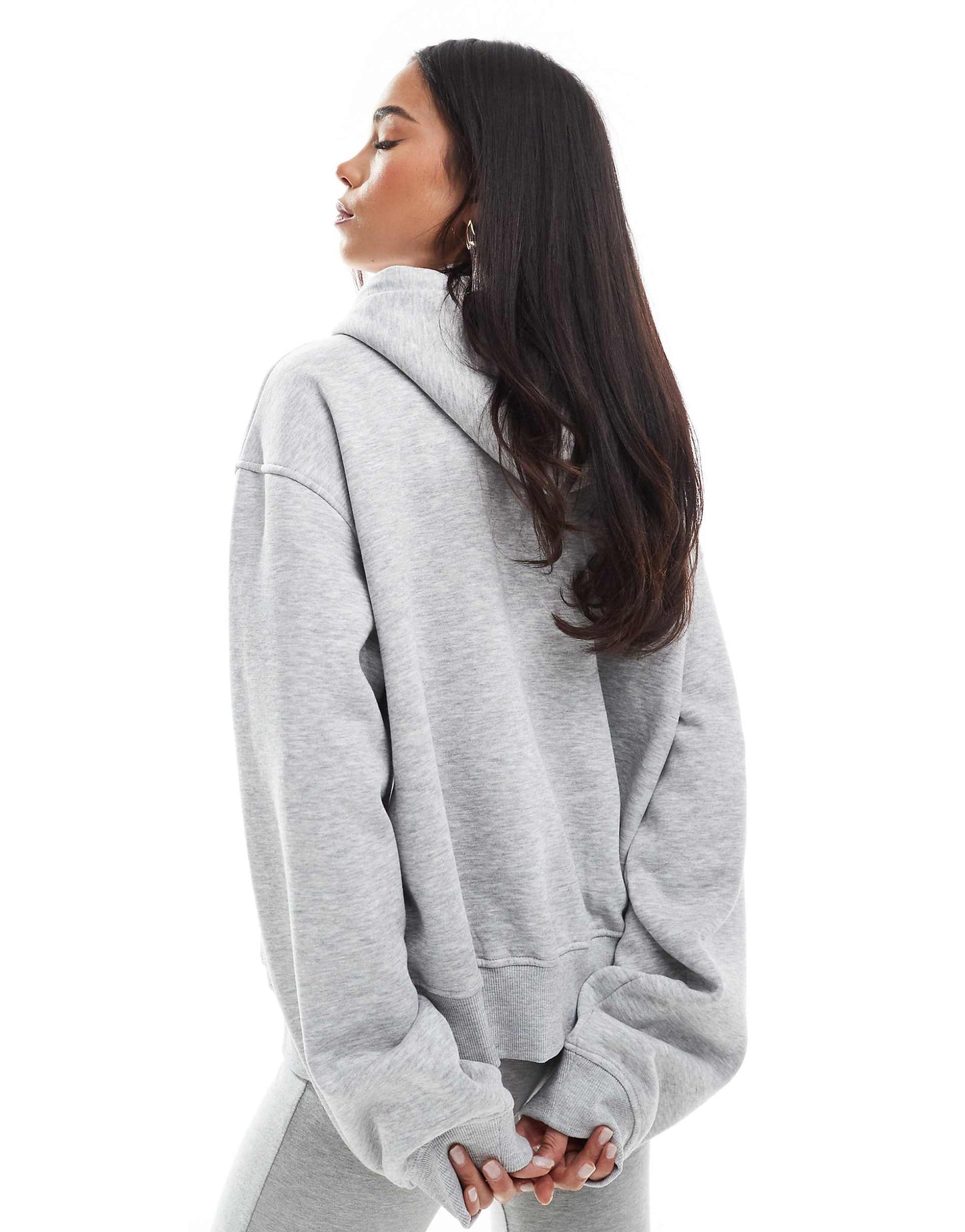 Essence Boxy Zip Thru Hoodie