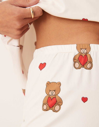 Long Sleeve Sweat And Jogger Pyjama Set