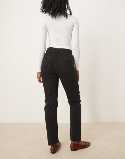 Femme Slim Jeans With Asymetric Detail