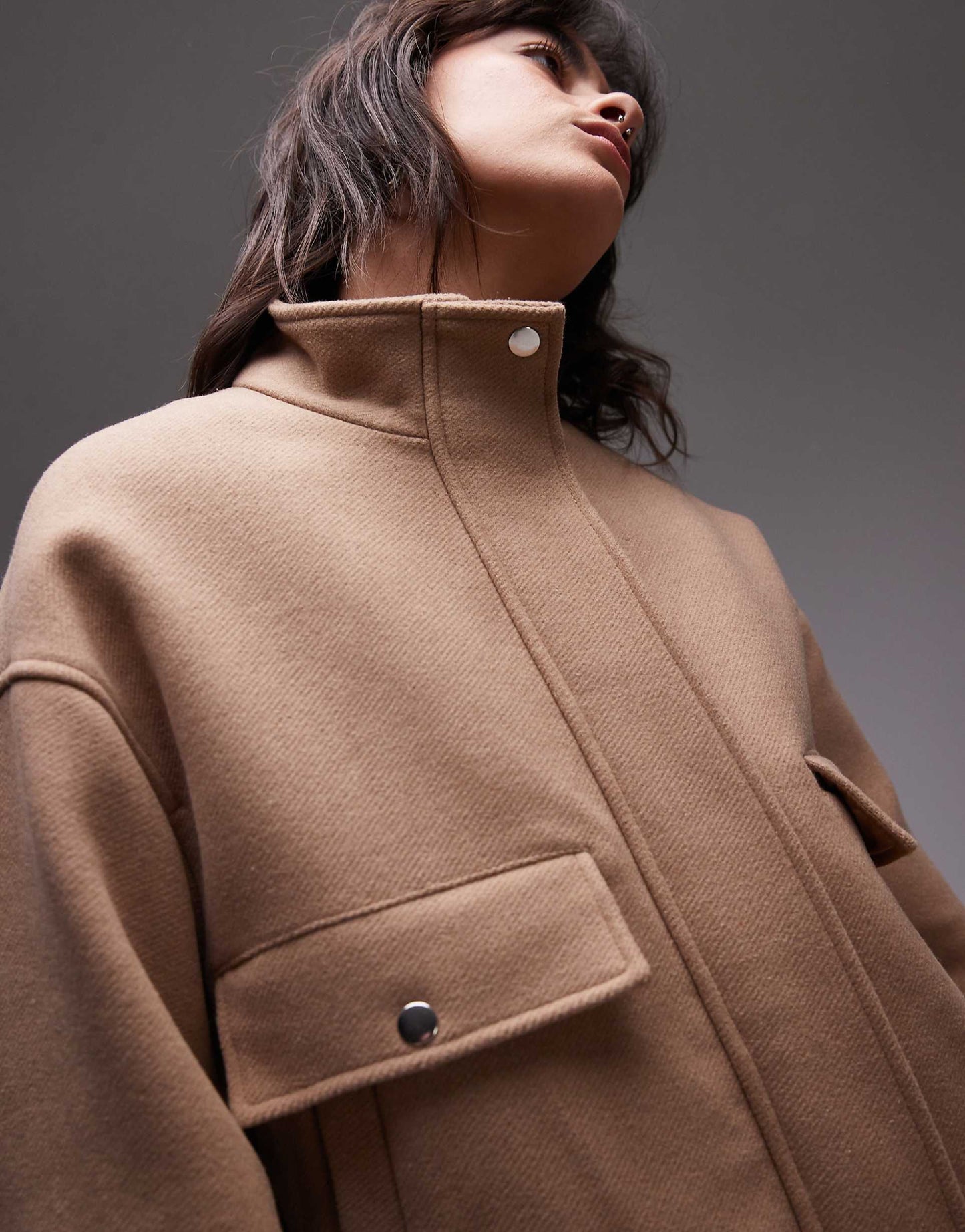 Femme Bomber Jacket With Pockets