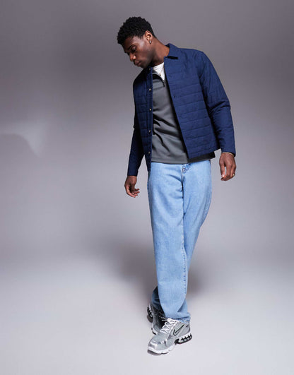 Boxy Quilted Overshirt