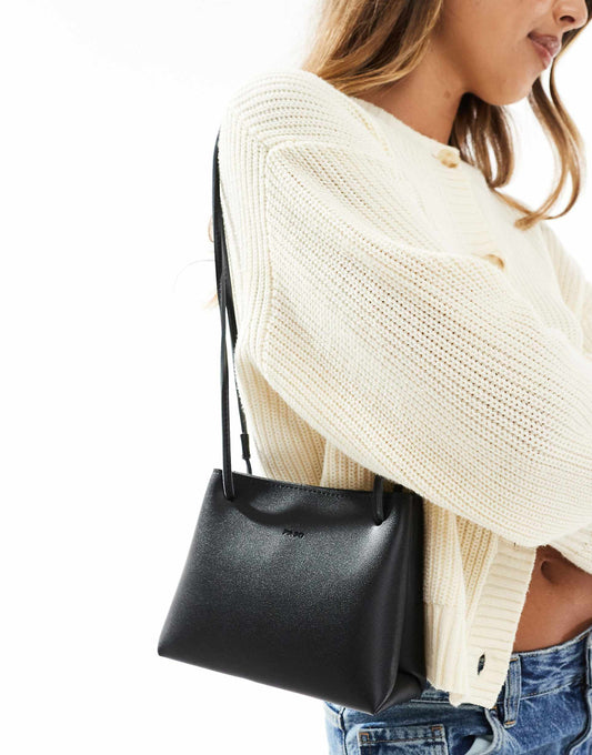 Box Bag With Adjustable Crossbody Strap