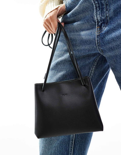 Box Bag With Adjustable Crossbody Strap