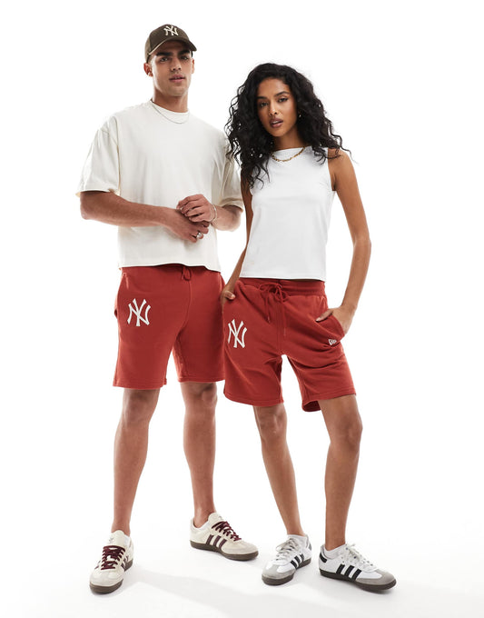 Ny Yankees Logo Unisex Sweat Shorts