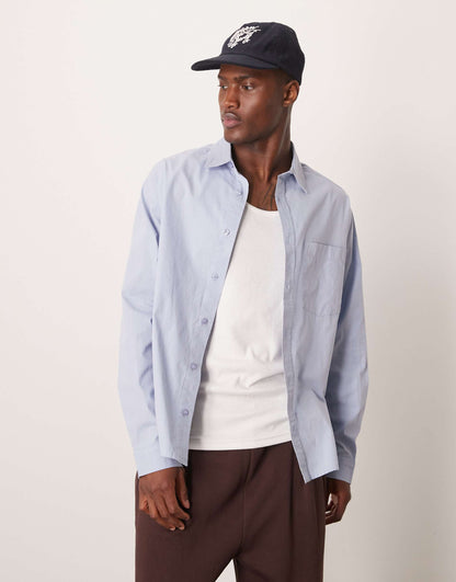 Oversized Poplin Shirt