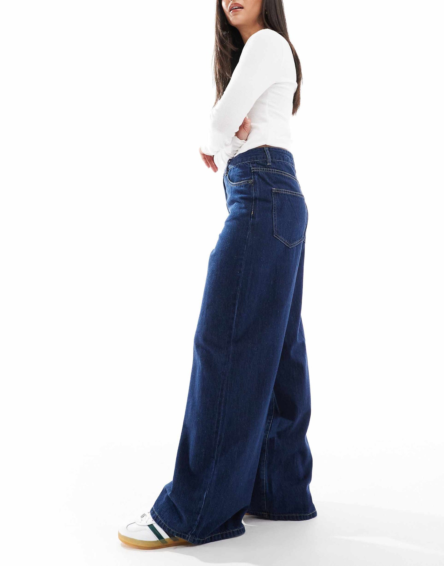 Denim Wide Leg Jeans
