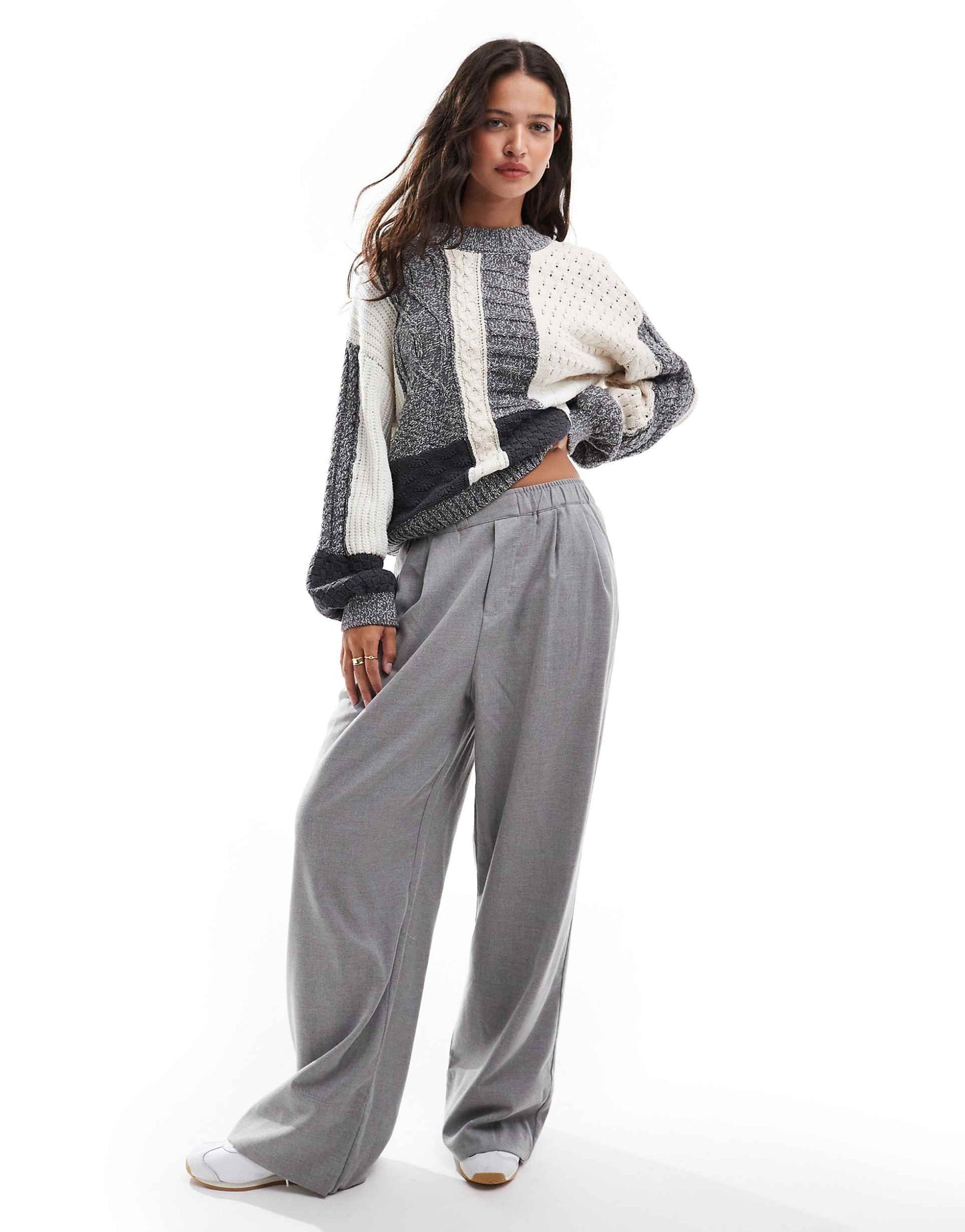 Patch Knit Jumper