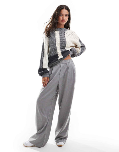 Patch Knit Jumper