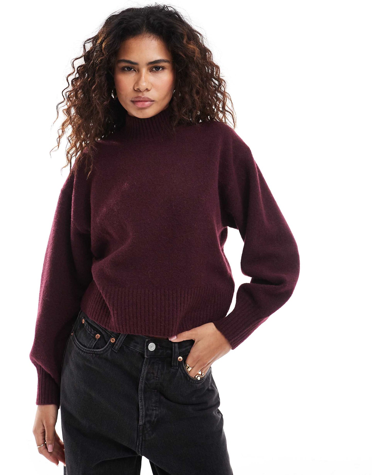 Knitted Turtleneck Sweater