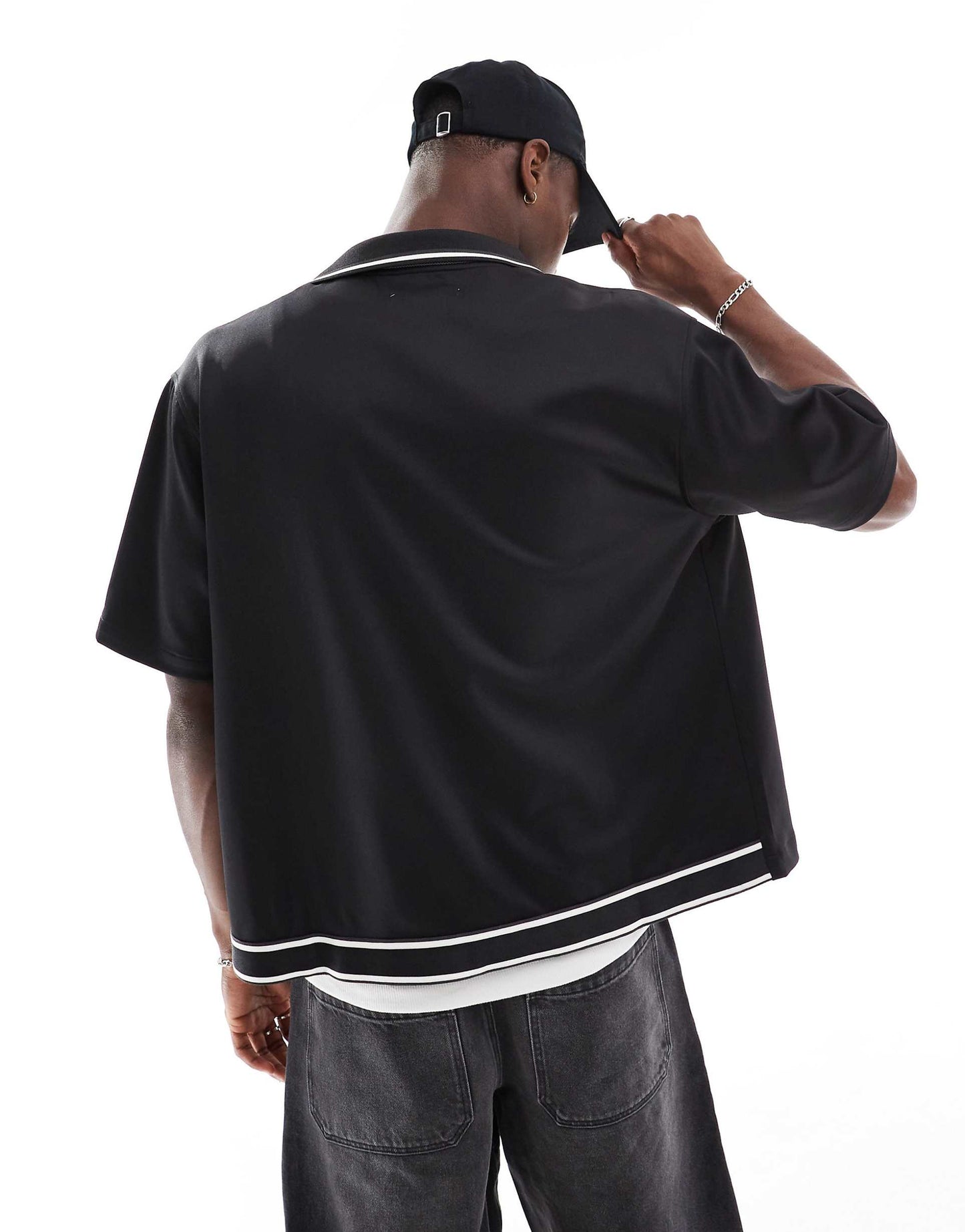 Sports Tipped Collar Shirt