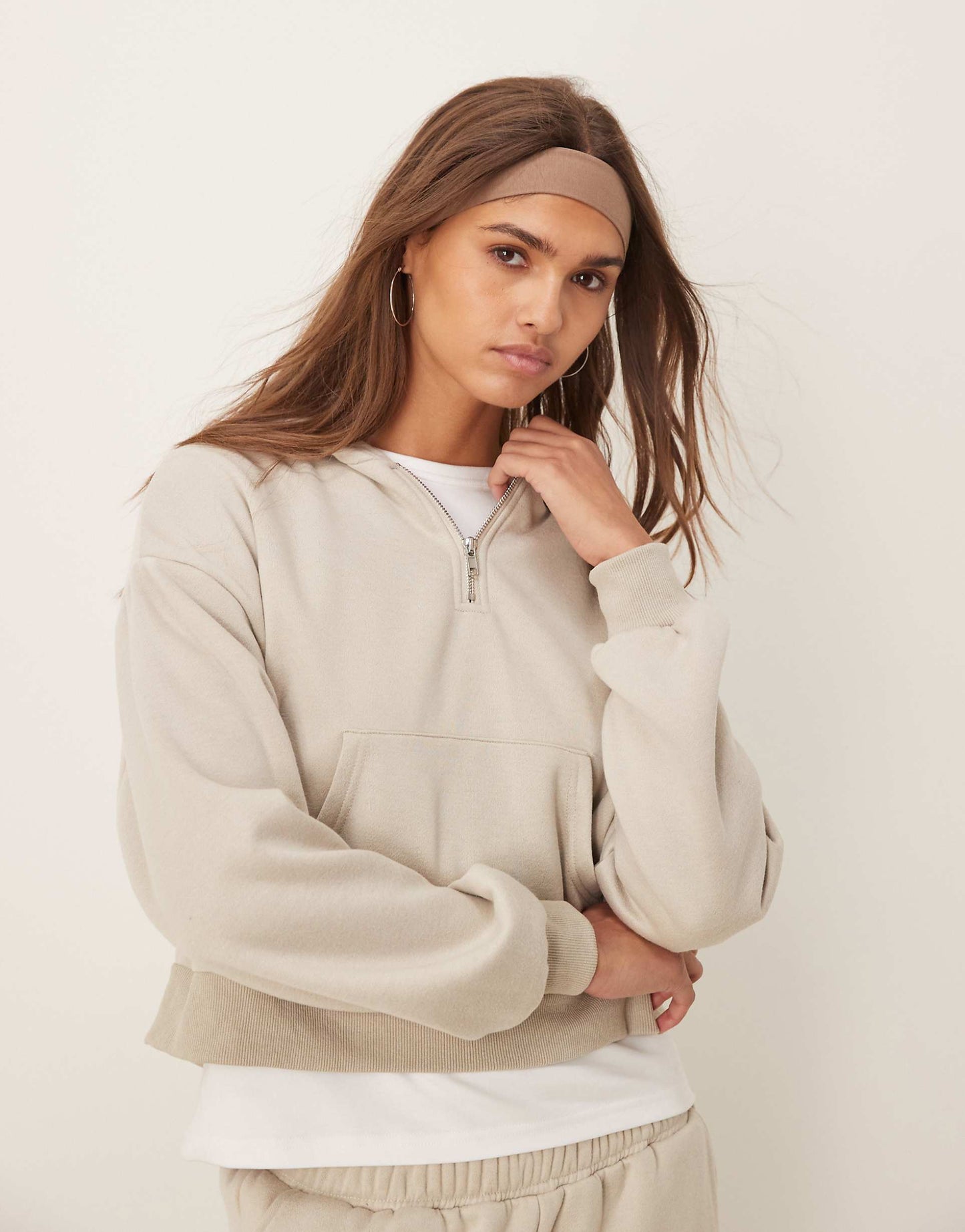 Lounge Half Zip Sweatshirt